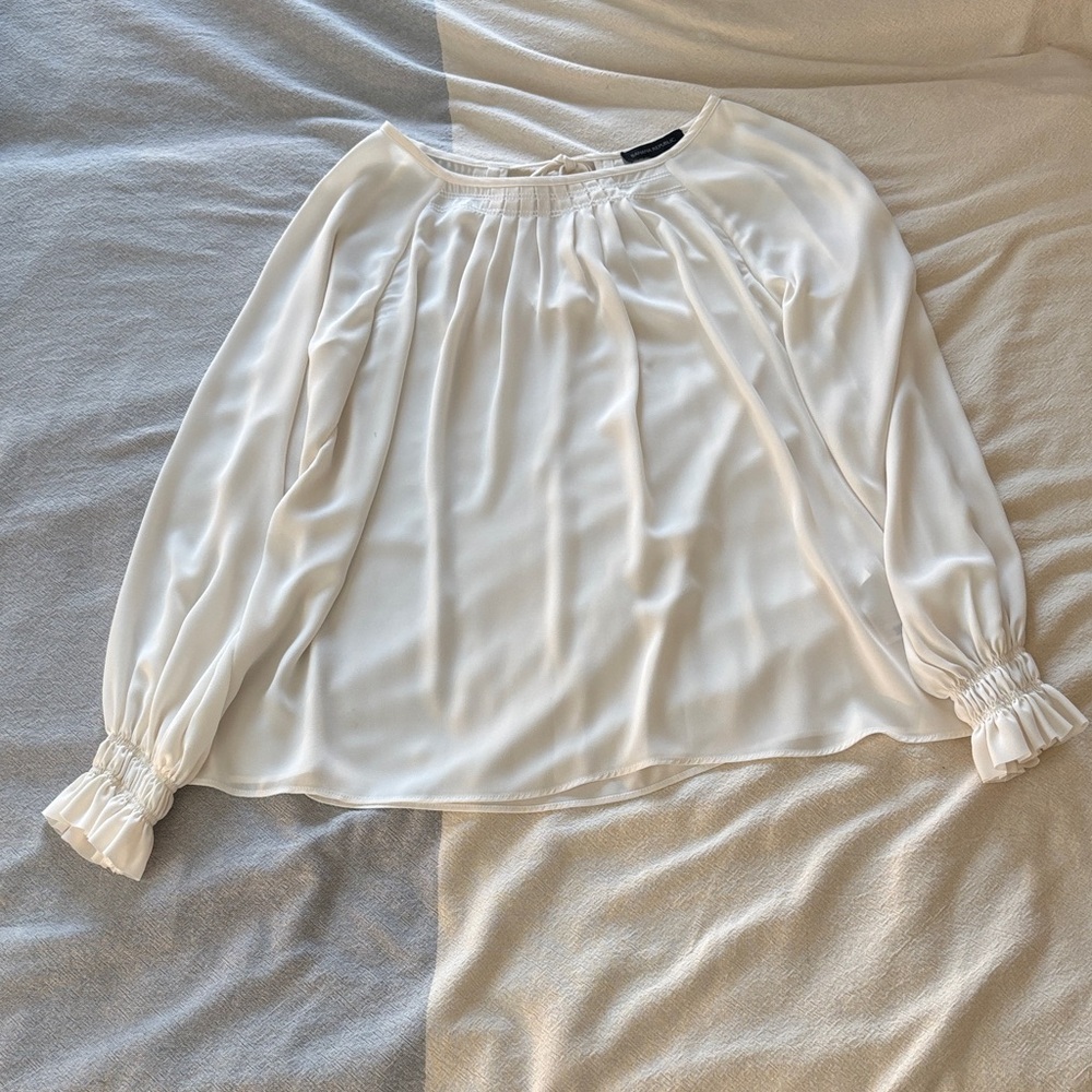 NEW Banana Republic Elegant White Women's Blouse